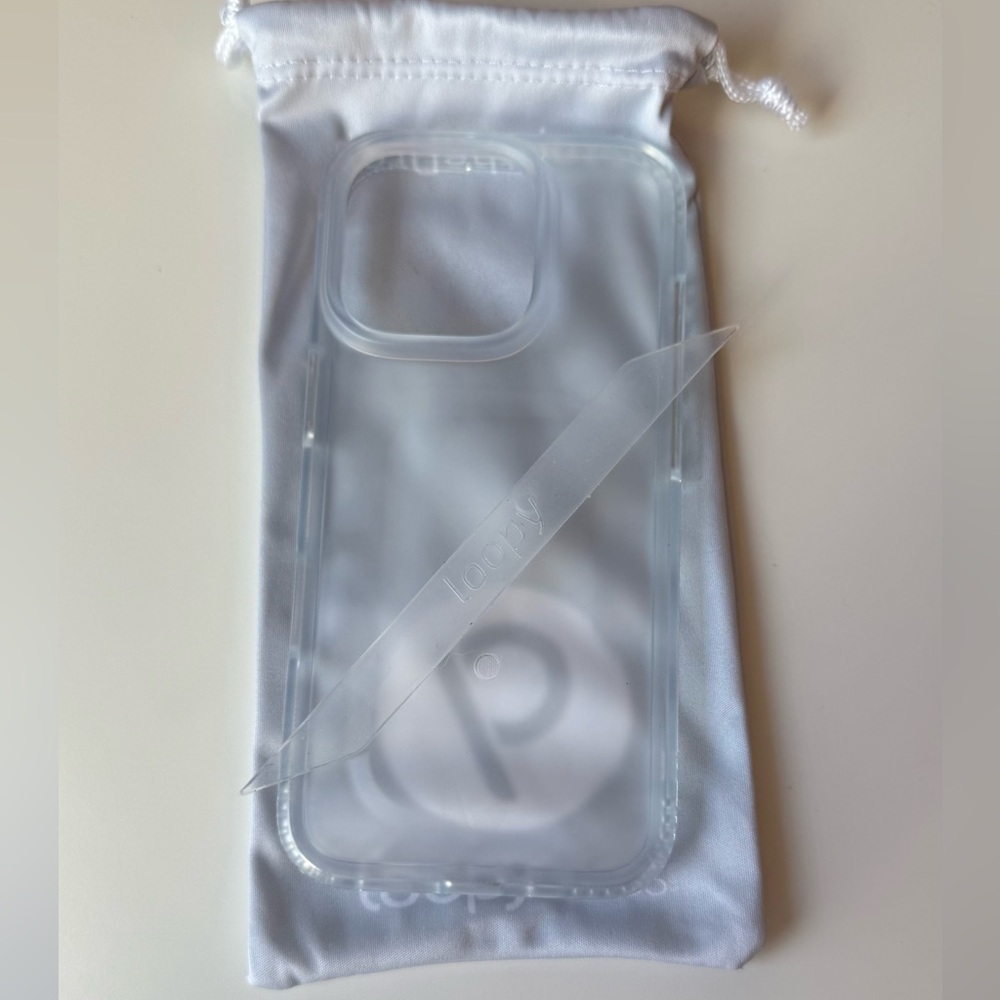 iPhone 16 proLoopy Case Clear Phone Case LEFTY